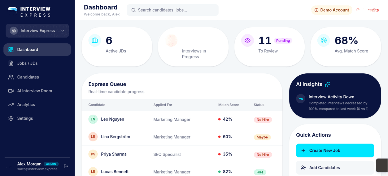 Building an AI-Powered Voice Interview Platform